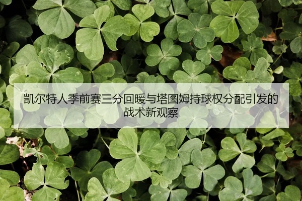 凯尔特人季前赛三分回暖与塔图姆持球权分配引发的战术新观察